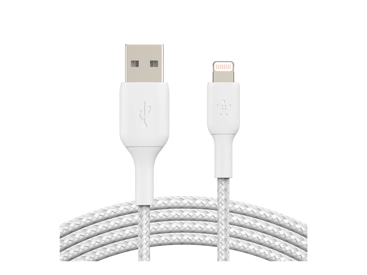 Belkin BoostCharge - Cabo Lightning - Lightning macho para USB macho - 1 m - branco - Image 3