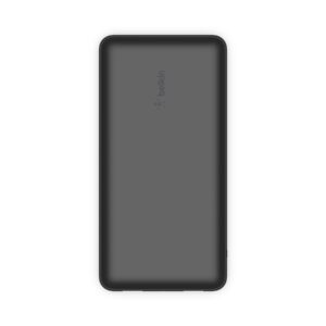 Belkin BoostCharge - Carregador portátil - 20000 mAh - 15 Watt - 3 A - 3 conectores de saída (USB-C, 2 x USB) - no cabo: USB-C - preto