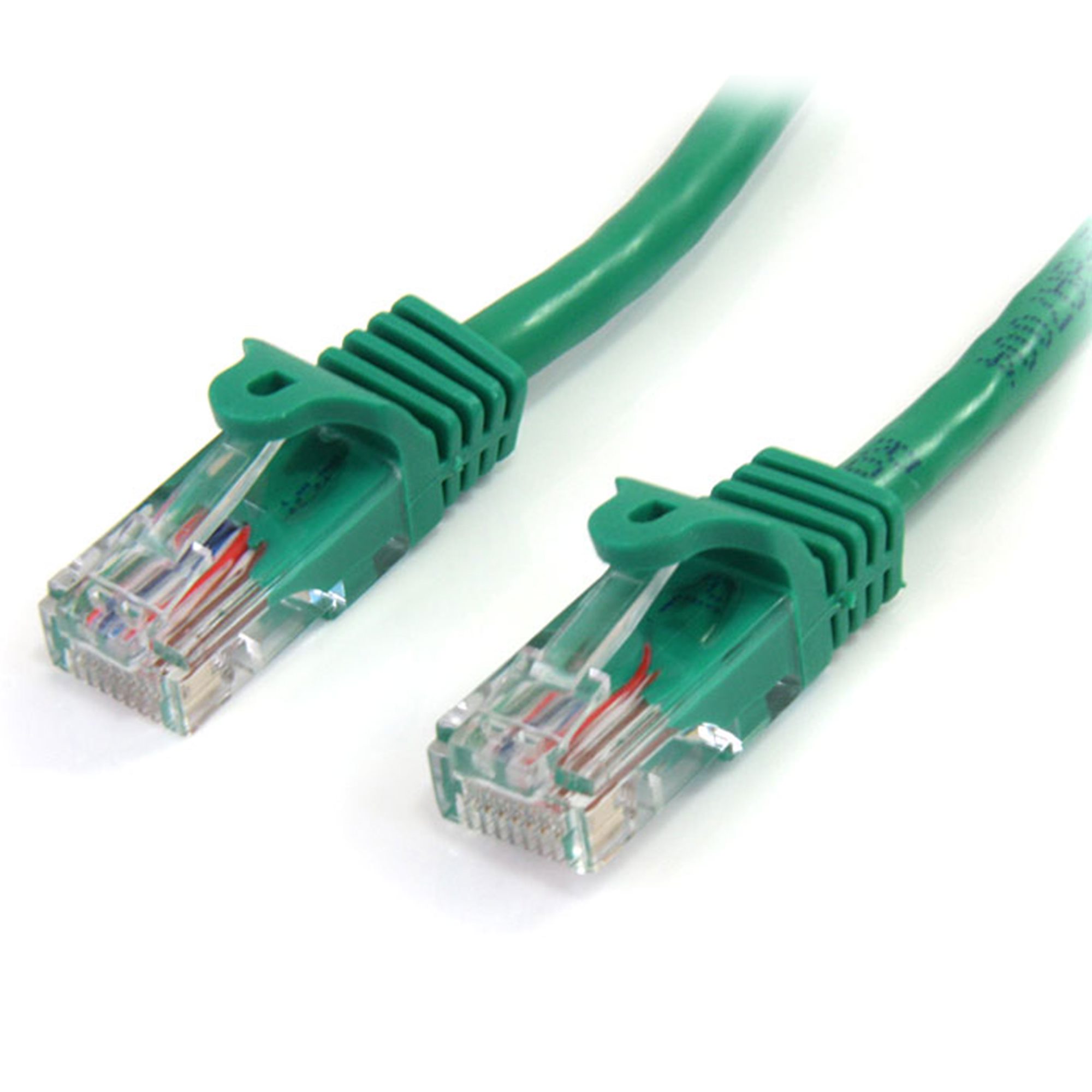 StarTech.com 3m Green Cat5e / Cat 5 Snagless Patch Cable - Cabo patch - RJ-45 (M) para RJ-45 (M) - 3 m - PTNB - CAT 5e - moldado, sem nós - verde