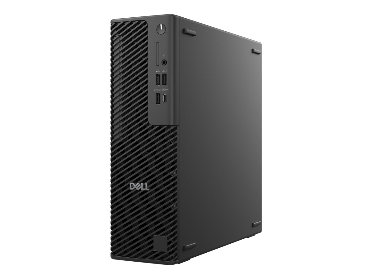 Dell Pro Max Slim FCS1250 - Desktop slim Core Ultra 7 265 / até 5.3 GHz - vPro Enterprise - RAM 16 GB - SSD 512 GB - SED, NVMe, TLC, Class 40 - Intel Graphics - Gigabit Ethernet - Win 11 Pro - monitor: nenhum - preto - BTP - com 3 Anos de Básico no L