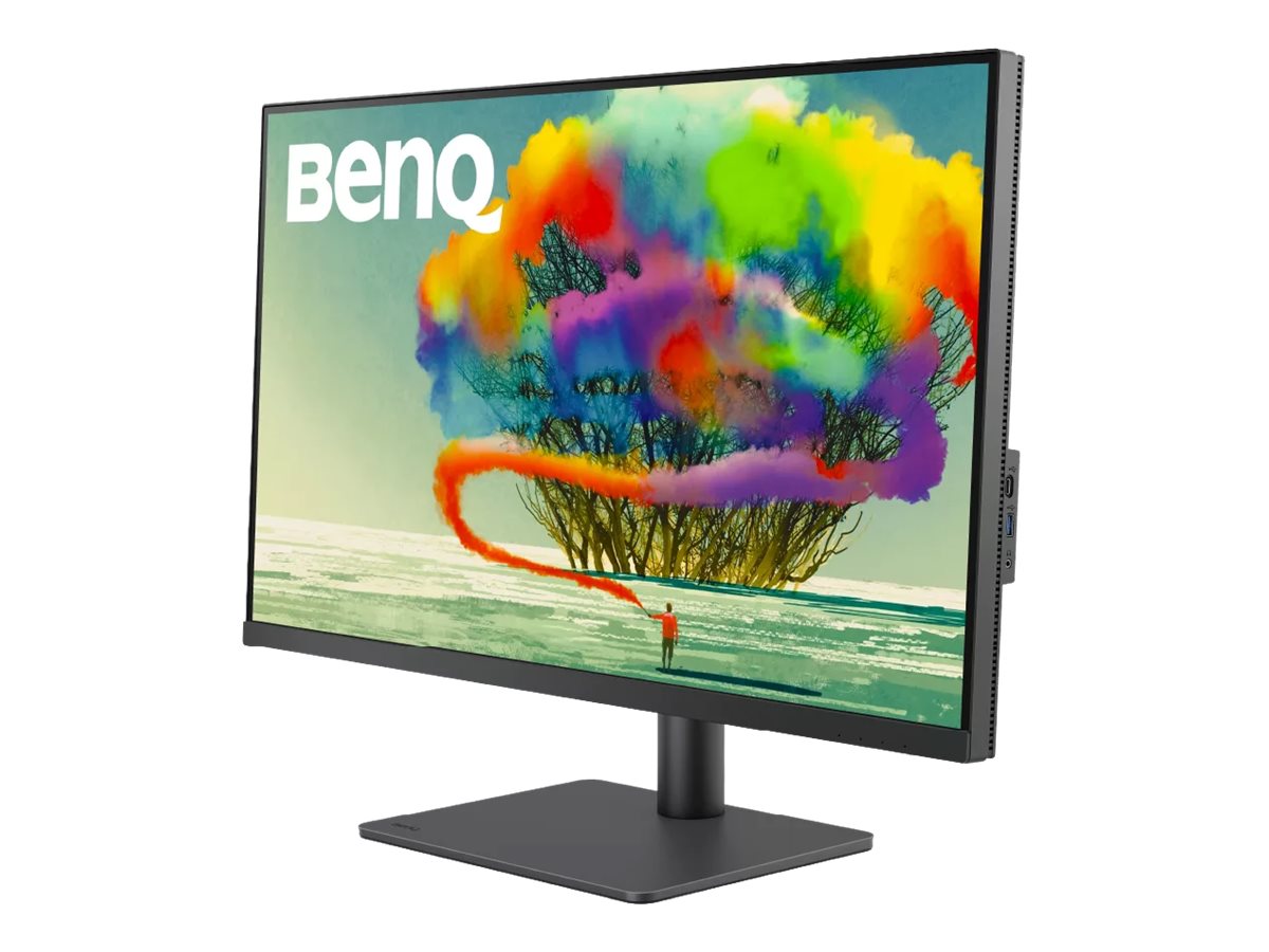 BenQ DesignVue PD3205U - PD Series - monitor LED - 32" - 3840 x 2160 4K @ 60 Hz - IPS - 250 cd/m² - 1000:1 - HDR10 - 5 ms - HDMI, DisplayPort, USB-C - altifalantes