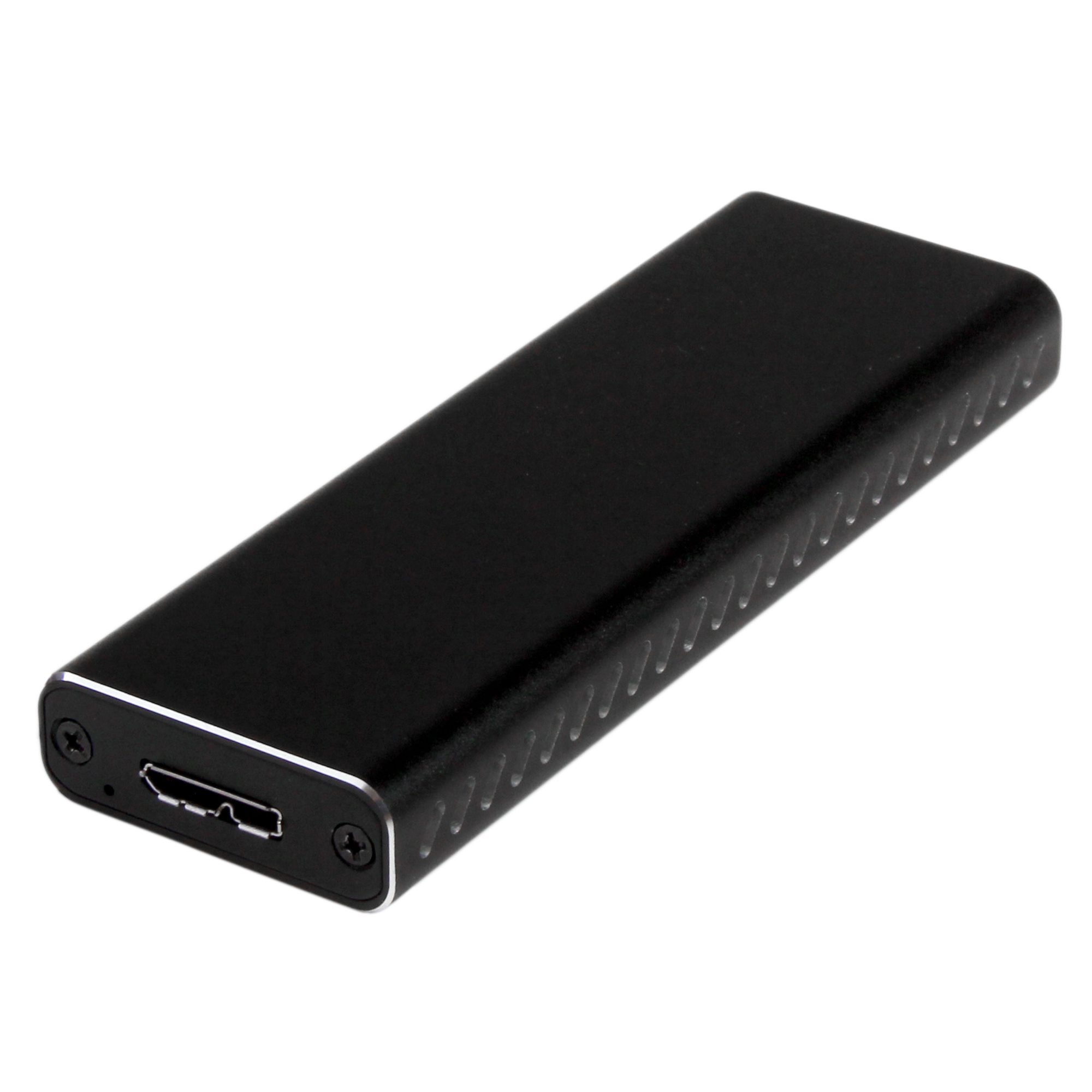 StarTech.com Caixa SSD M.2 para SATA - USB 3.0 com UASP - Caixa externa - Enclosure de armazenagem - M.2 - SATA 6Gb/s - USB 3.0 - preto