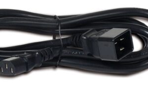 APC - Cabo de alimentação - power IEC 60320 C13 para IEC 60320 C20 - 1.98 m - preto - para P/N: SMT2200I-AR, SMT2200R2I-AR, SMT3000I-AR, SMT3000R2I-AR, SRT1500XLI, SRT2200XLI-KR