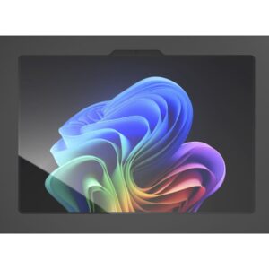 Compulocks - Cobertura - câmera e sensores frontais/traseiros expostos, inclinável - para tablet - secure - bloqueável - moldura metálica - preto - tamanho de tela: 12" - montável em parede