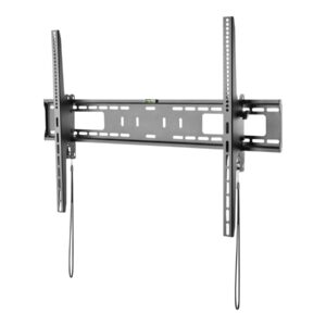 StarTech.com TV Wall Mount supports 60-100 inch VESA Displays (165lb/75kg), Heavy Duty Tilting Universal TV Wall Mount, Adjustable Mounting Bracket for Large Flat Screens, Low Profile - Slim TV Wall Mount (FPWTLTB1) - Suporte - para TV - plástico, aç