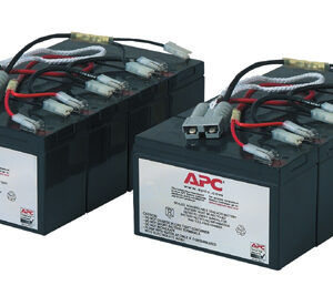 APC Replacement Battery Cartridge #12 - Bateria UPS - 2 bateria x - ácido de chumbo - preto - para P/N: DL5000RMT5U, SU3000R3IX160, SU5000R5TBX114, SU5000R5TBXFMR, SU5000R5XLT-TF3