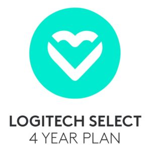 Logitech Select - Contrato extendido de serviço - substituição antecipada de peças (para dispositivos de vídeo conferência) - 4 anos - resposta em tempo: 1 dia útil - 1 sala