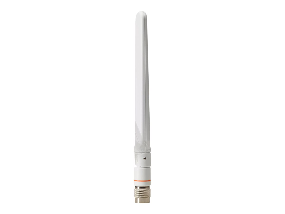 Cisco Aironet Dual-band Self-identifying - Antena - bipolar - Wi-Fi - 2 dBi (para 2,4 GHz), 4 dBi (para 5 GHz) - interno - branco - para Catalyst 9120AXE, 9120AXP