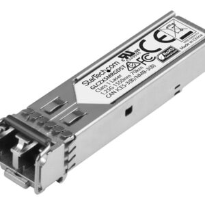 StarTech.com Cisco GLC-ZX-SM-RGD Compatible SFP Module, 1000BASE-ZX, 1GbE SMF Optic Transceiver, LC Connector, 70km, 1550nm, DDM, Cisco ASR920, IE2000IE4000, Mini GBIC Transceiver Module - Lifetime Warranty (GLCZXSMRGDST) - Módulo de transceptor SFP