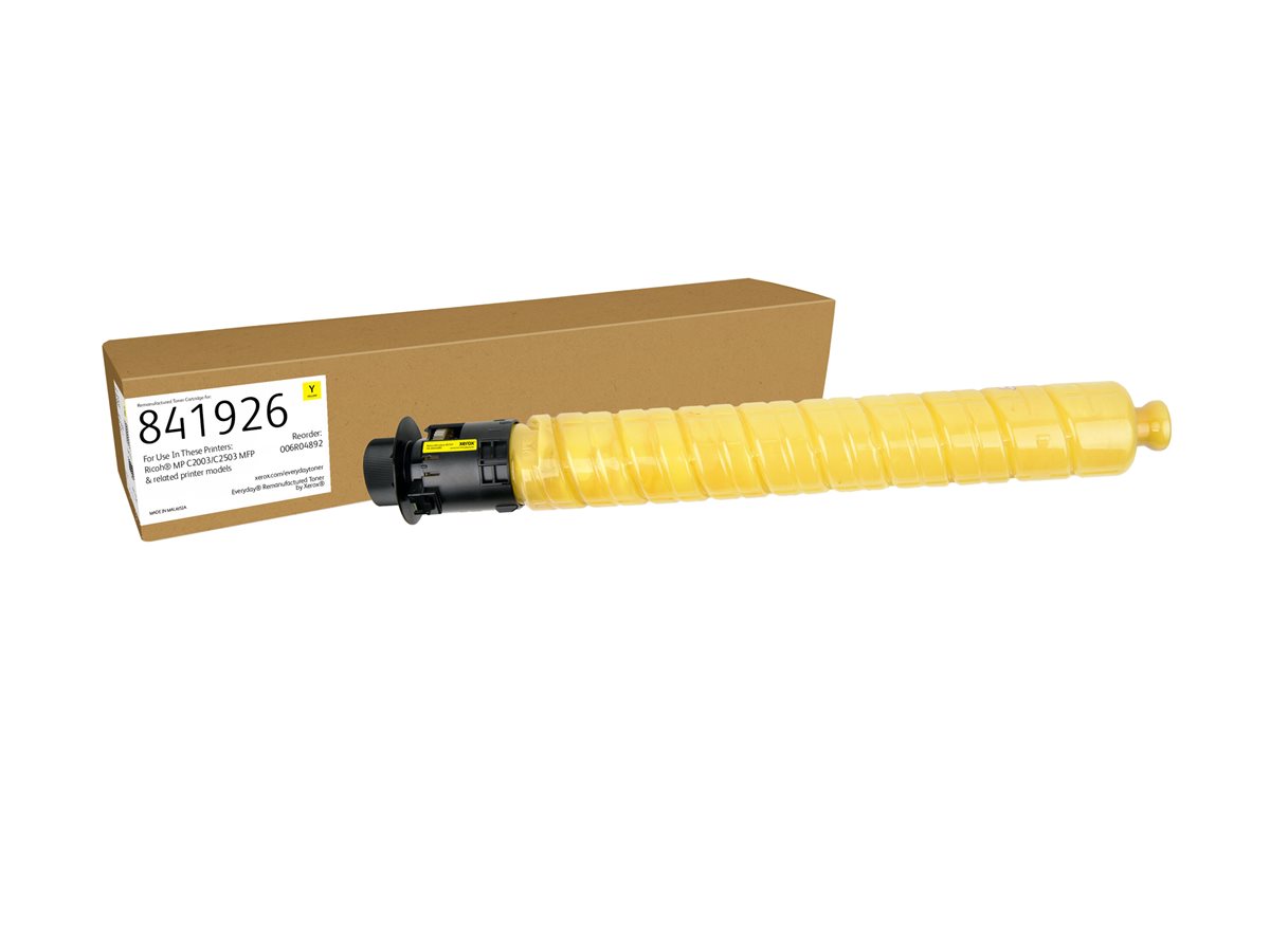 Everyday - Amarelo - compatível - remanufacturado - cartucho de toner (opção para: Ricoh 841926) - programa de devolução Green World Alliance