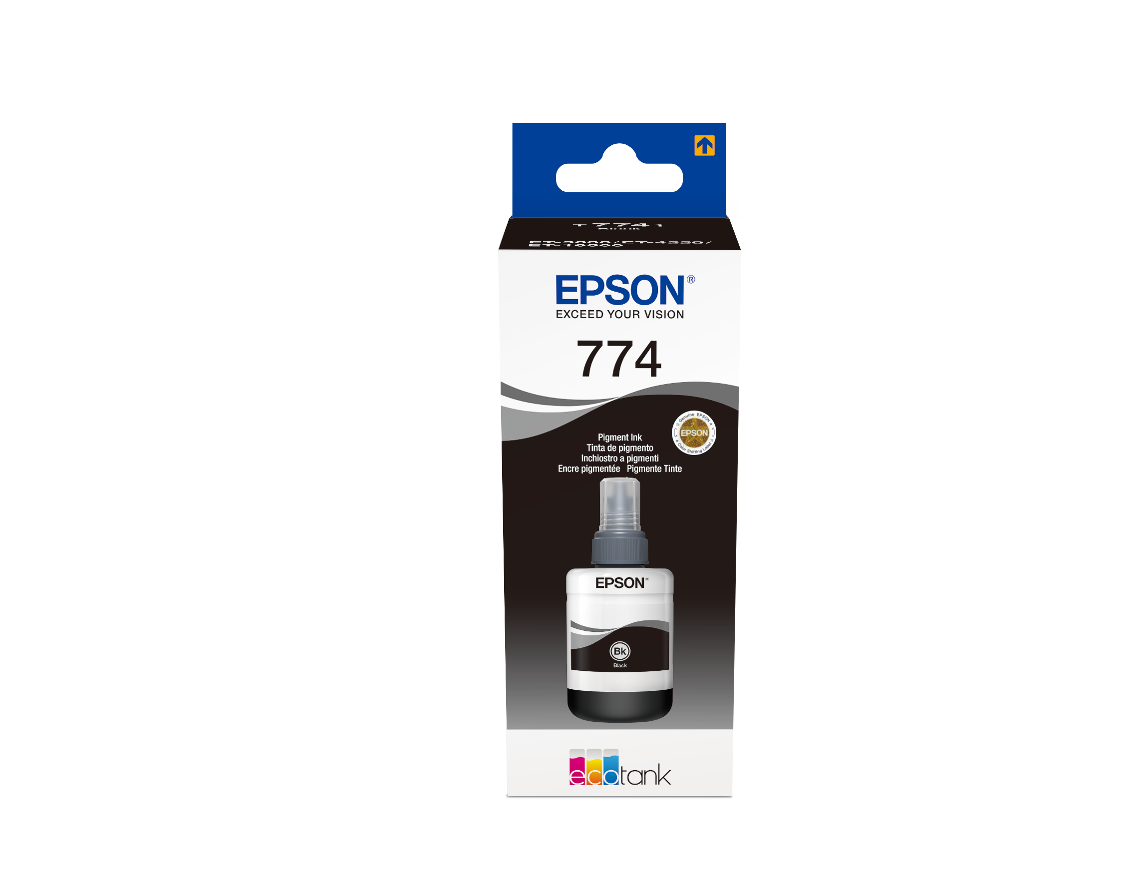 Epson T7741 - 140 ml - preto - original - recarga de tinta - para EcoTank ET-16500, ET-3600, ET-4550, ET-4550 Stickers, M200