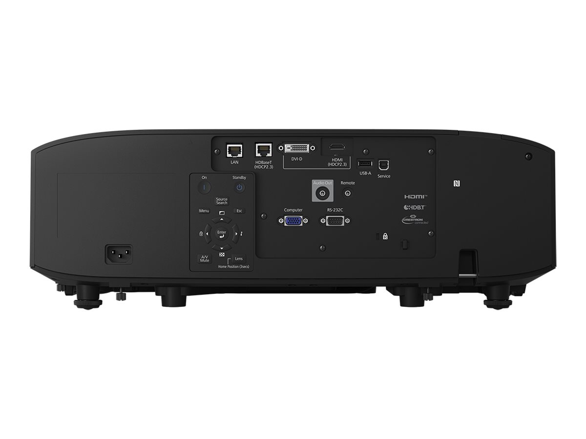 Epson EB-PU1008B - 3 projetores LCD - 8500 lumens (branco) - 8500 lumens (cor) - WUXGA (1920 x 1200) - 16:10 - 1080p - LAN - preto