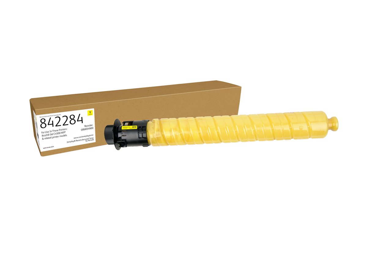 Everyday - Amarelo - compatível - remanufacturado - cartucho de toner (opção para: Ricoh 842284) - programa de devolução Green World Alliance