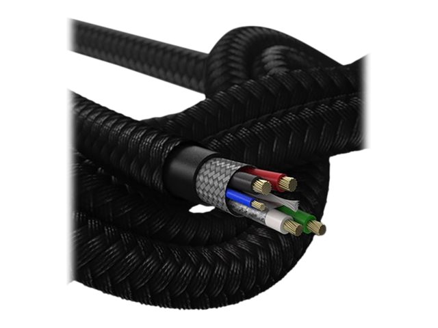 OtterBox - Cabo USB - USB-C (M) para USB-C (M) - USB 3.2 - 5 A - 1.8 m - fornecimento de energia USB (5A, 100W)