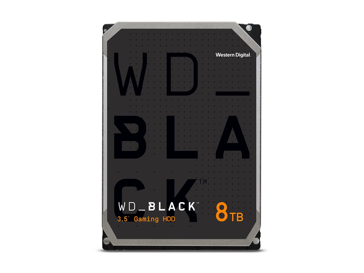 WD Black WD8002FZBX - Disco rígido - 8 TB - jogos - interna - 3.5" - SATA 6Gb/s - Image 2