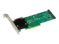 Broadcom MegaRAID 9520-2M2 - Controlador de armazenamento (RAID) - 8 Canal - SATA 6Gb/s / PCIe 4.0 x8 (NVMe) - baixo perfil - RAID (expansão de disco rígido) 0, 1 - PCIe 4.0 x8