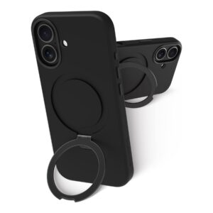 dbramante1928 Roskilde Kick - Tampa posterior para telemóvel - compatibilidade MagSafe - meia noite - para Apple iPhone 17