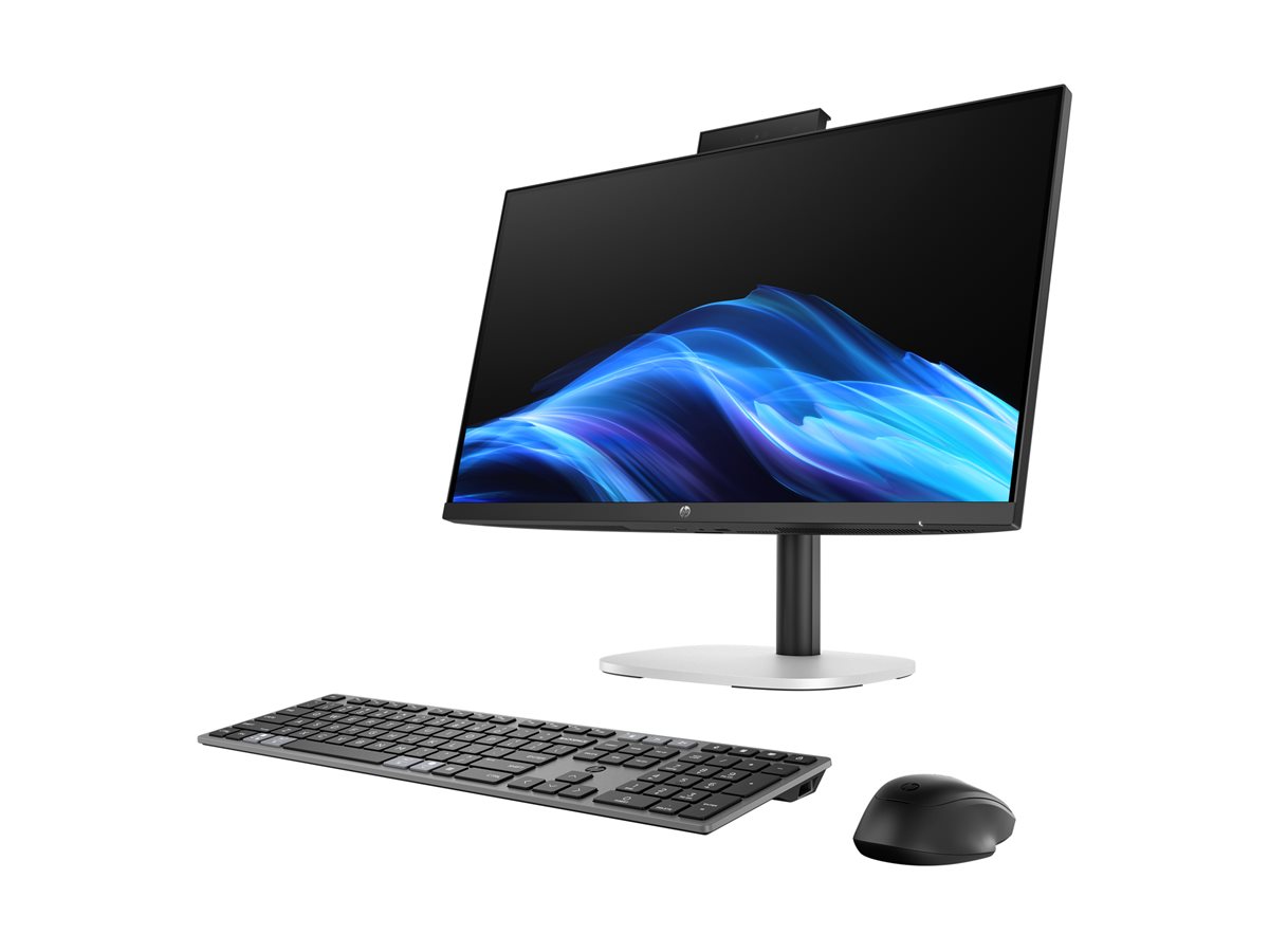 HP ProStudio 4 G1i AI PC - All-in-one Core Ultra 7 265T / até 5.3 GHz - RAM 16 GB - SSD 512 GB - NVMe - Intel Graphics - Gigabit Ethernet, IEEE 802.11ax (Wi-Fi 6E), Bluetooth 5.3 - Win 11 Pro - monitor: LED 23.8" 1920 x 1080 (Full HD) @ 75 Hz - tecla