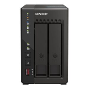 2-Bay NAS Intel J6412 8GB RAM 2.5GbE M.2