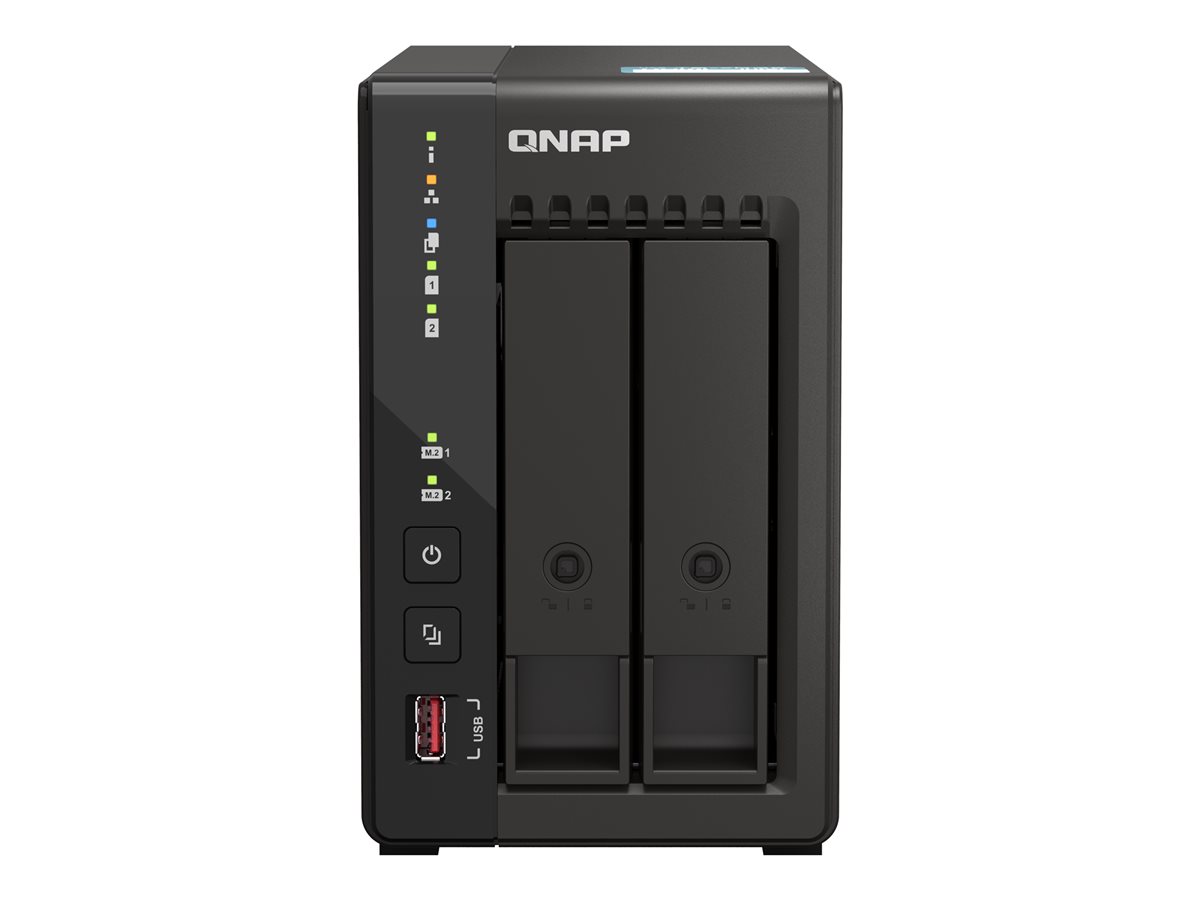 2-Bay NAS Intel J6412 8GB RAM 2.5GbE M.2