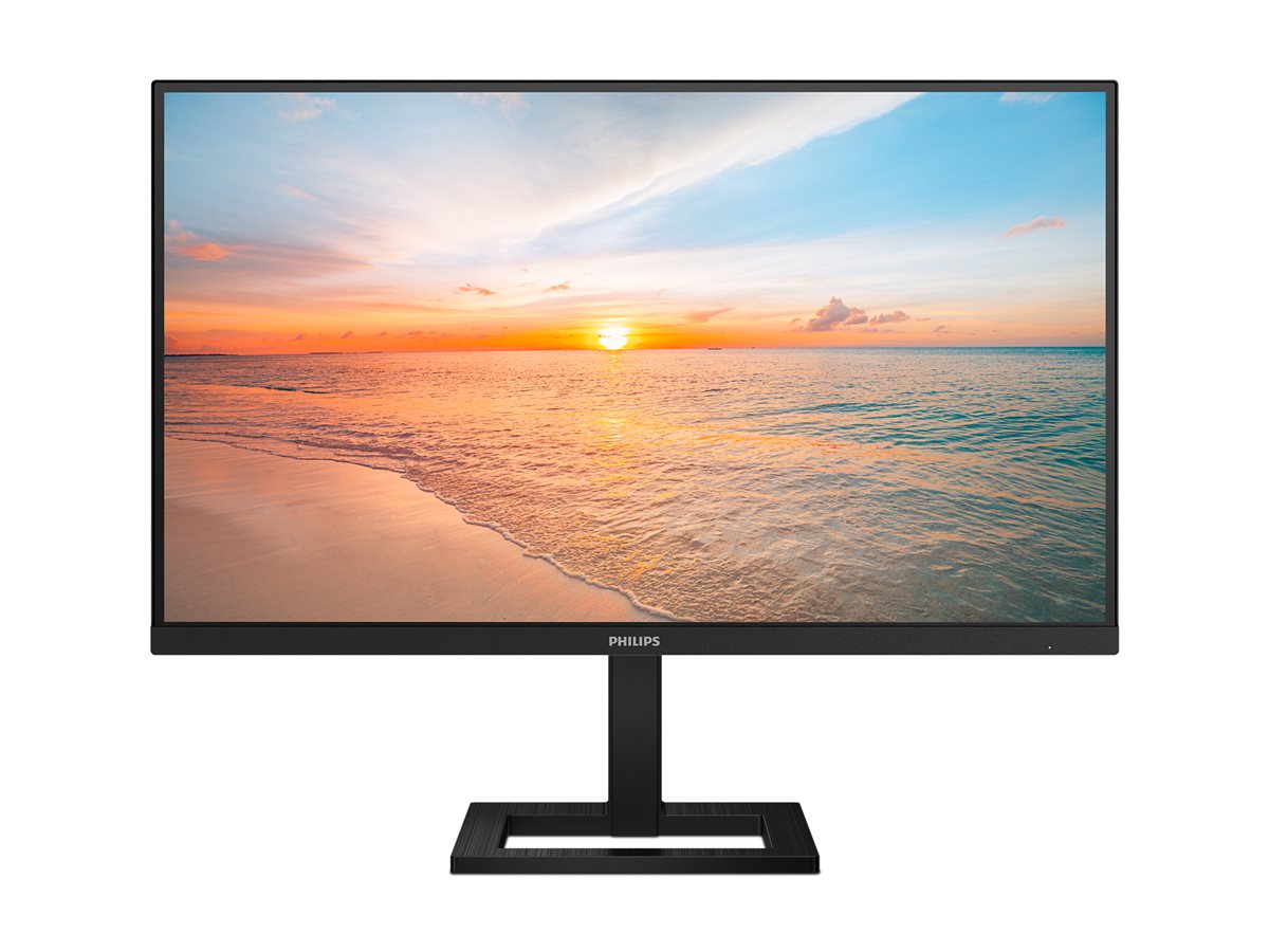 Philips 27E1N1800AE - 1000 Series - monitor LED - 27" - 3840 x 2160 4K @ 60 Hz - IPS - 350 cd/m² - 1000:1 - HDR10 - 4 ms - 2xHDMI, DisplayPort - altifalantes - preto