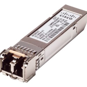 Cisco Small Business MGBSX1 - Módulo de transceptor SFP (mini-GBIC) - 1GbE - 1000Base-SX - LC - para Business 110 Series, 220 Series, 350 Series, Small Business SF350, SF352, SG250, SG350