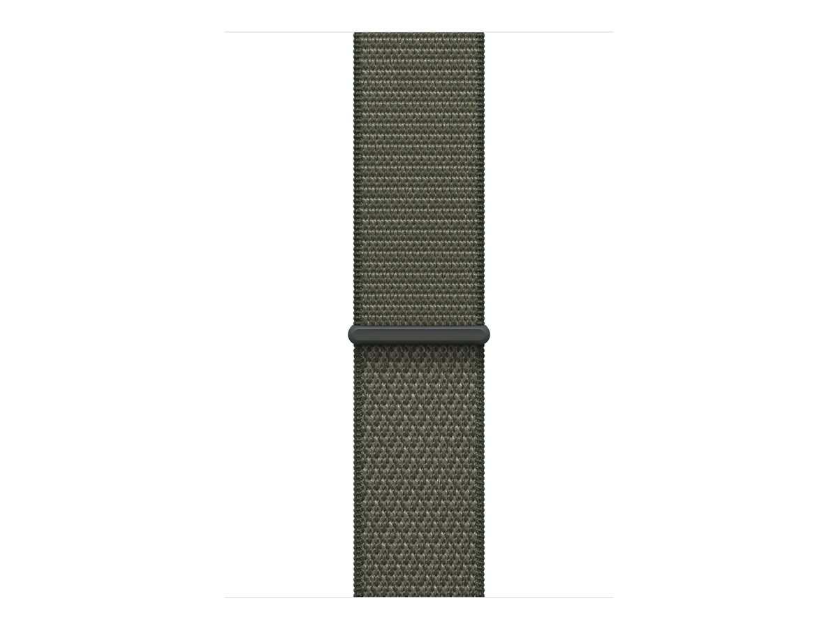 Apple - Laço para relógio inteligente - 46mm - 145-220mm - floresta - para Watch Hermès Series 9, SE 3, Series 10, Series 11, Series 8, Series 9, Ultra 2, Ultra 3