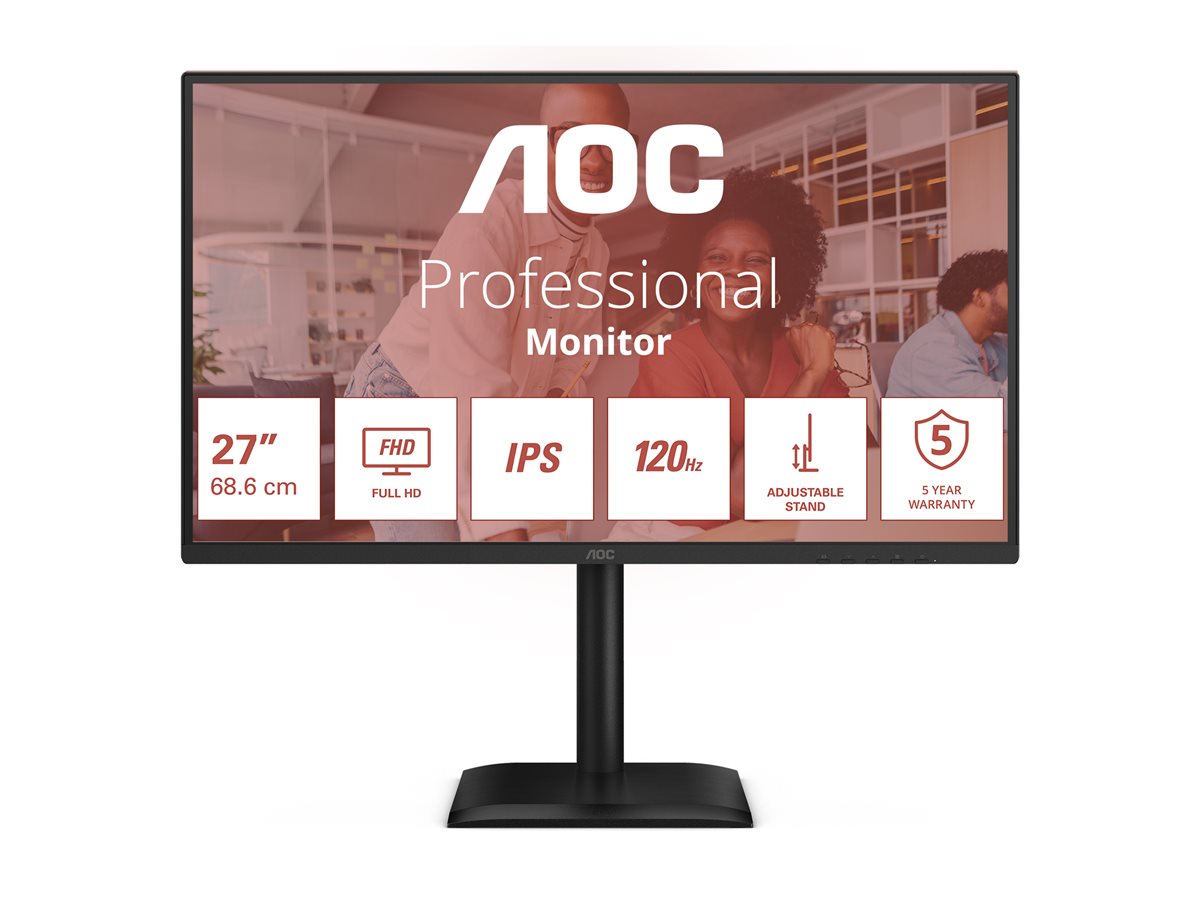 AOC 27E4U - monitor LED - Full HD (1080p) - 27" - HDR - Image 3