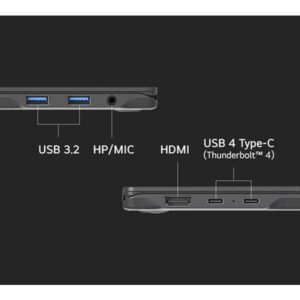 LG gram Pro 16Z90TS-G.AU99B - Intel Core Ultra 9 - 288V / até 5.1 GHz - Win 11 Home - Intel Arc Graphics 140V - 32 GB RAM - 1 TB SSD NVM Express (NVMe) Gen 4 - 16" IPS 2560 x 1600 (WQXGA) - Wi-Fi 6, Bluetooth - cinza metálico - kbd: Espanhol
