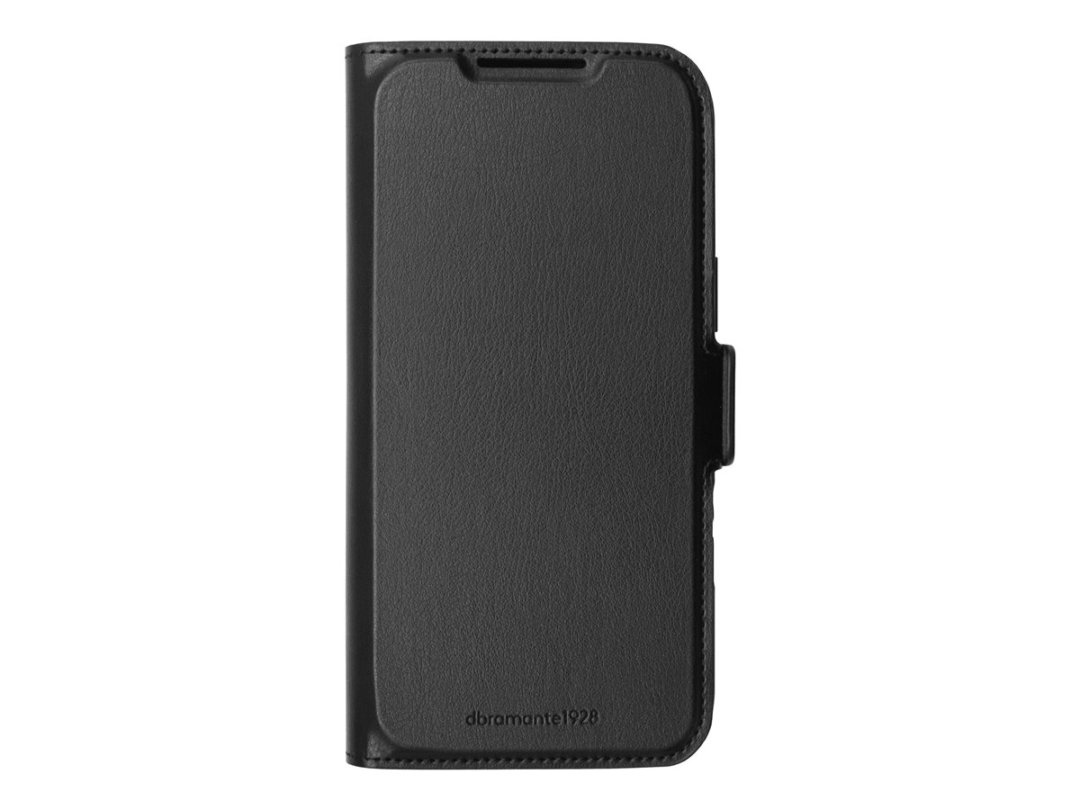 dbramante1928 Oslo Pro - Capa flip cover para telemóvel - compatibilidade MagSafe - plástico - preto - para Apple iPhone 17 Pro Max