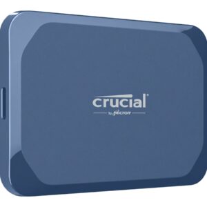 Crucial X10 - SSD - 4 TB - externa (portátil) - USB 3.2 Gen 2x2 (USB C conector) - azul mate