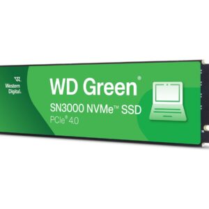 WD Green SN3000 WDS100T4G0E-00CPS0 - SSD - 1 TB - interna - M.2 2280 - PCIe 4.0 x4 (NVMe)