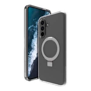 dbramante1928 Iceland Pro - Tampa posterior para telemóvel - suporte de pé - compatibilidade MagSafe - plástico - claro - para Samsung Galaxy A56