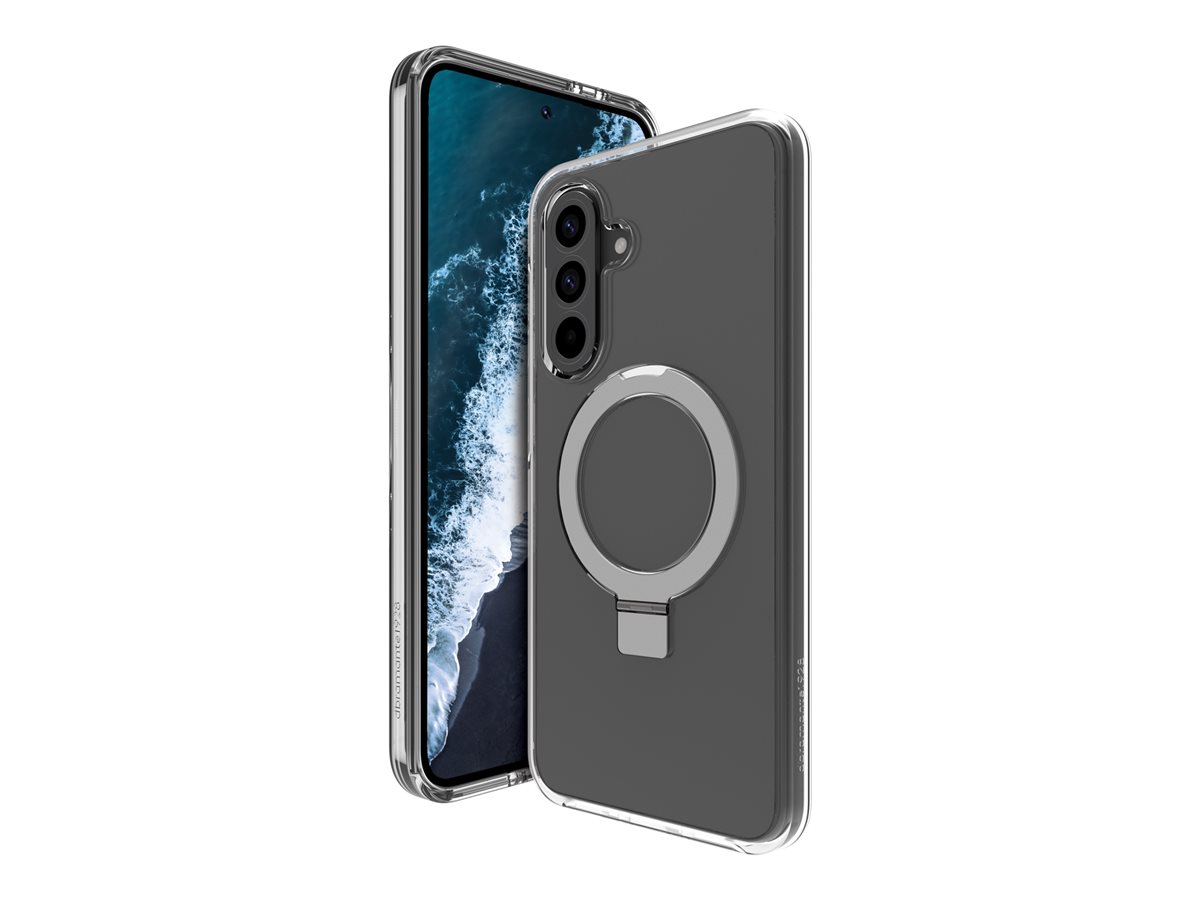 dbramante1928 Iceland Pro - Tampa posterior para telemóvel - suporte de pé - compatibilidade MagSafe - plástico - claro - para Samsung Galaxy A56