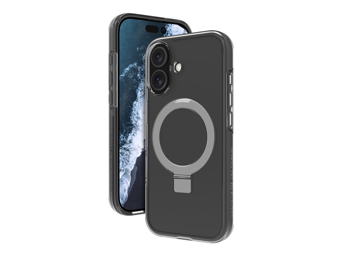 dbramante1928 Iceland Ultra - Tampa posterior para telemóvel - suporte de pé - compatibilidade MagSafe - D3O, plástico - claro - para Apple iPhone 17