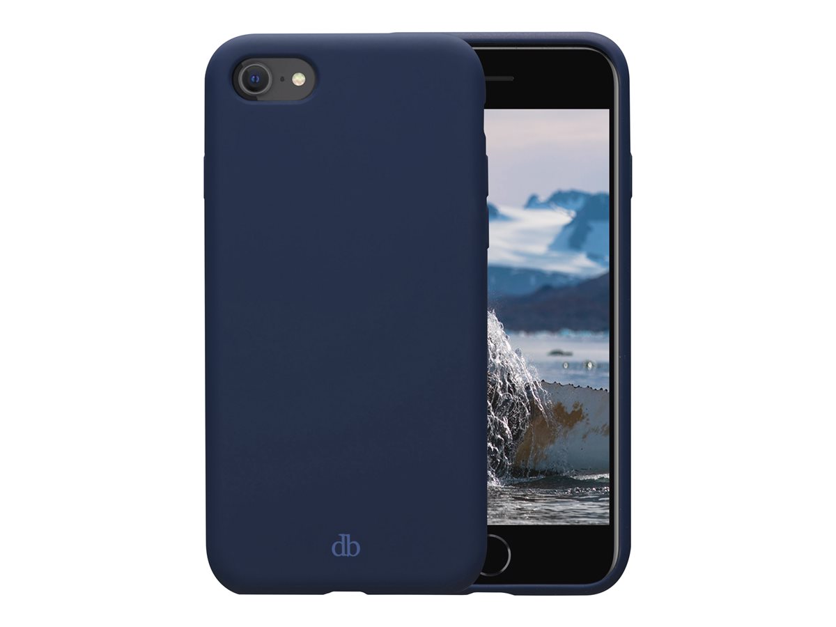 dbramante1928 Costa Rica - Tampa posterior para telemóvel - silicone - azul pacífico - para Apple iPhone 7, 8, SE (2ª geração), SE (3rd generation)