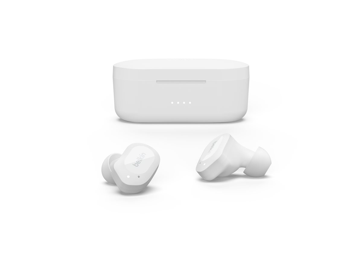 Belkin SoundForm Play - Auscultadores sem fios com microfonoe - intra-auricular - bluetooth - cancelamento de ruído activo - nuvem - Image 2