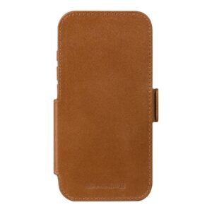 dbramante1928 Copenhagen - Capa flip cover para telemóvel - couro com granulação plena - canela - para Apple iPhone 17 Pro