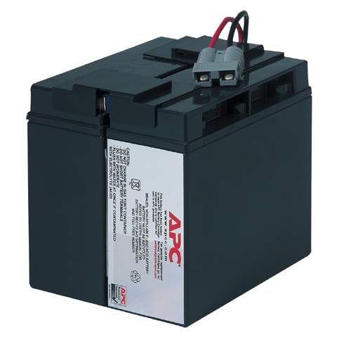 APC Replacement Battery Cartridge #7 - Bateria UPS - 1 bateria x - ácido de chumbo - preto - para P/N: SMT1500C, SMT1500CNC, SMT1500CUS, SMT1500I-AR, SMT1500IC, SMT1500NC, SMT1500X93