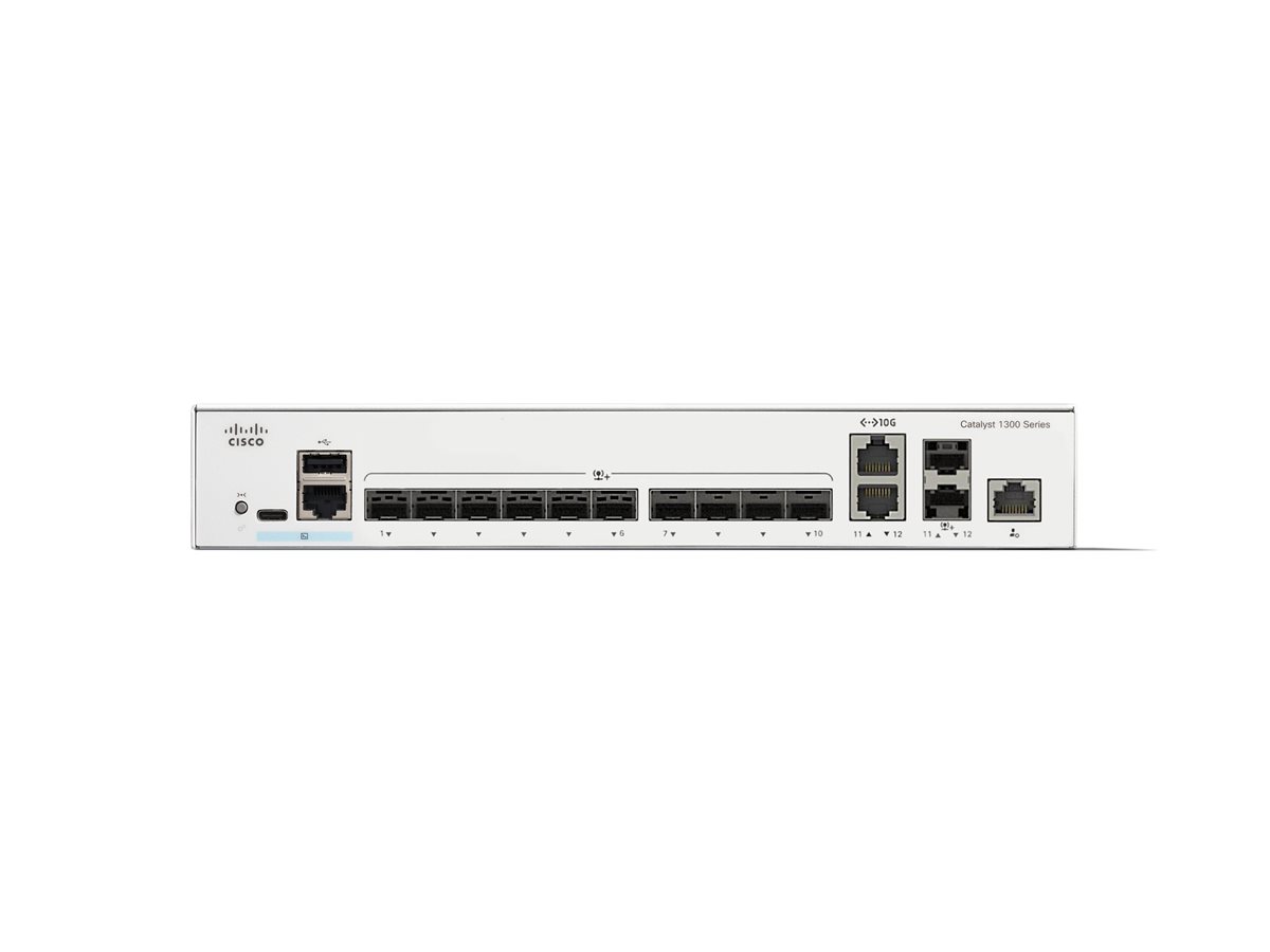 Cisco Catalyst 1300-12XS - Interruptor - L3 - inteligente - Image 2