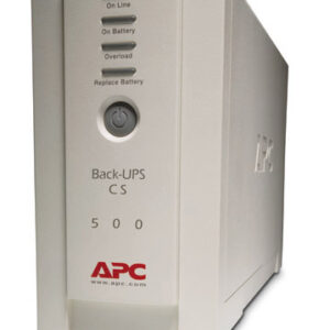 APC Back-UPS CS 500 - UPS - AC 230 V - 300 Watt - 500 VA - RS-232, USB - conectores de saída: 4 - bege