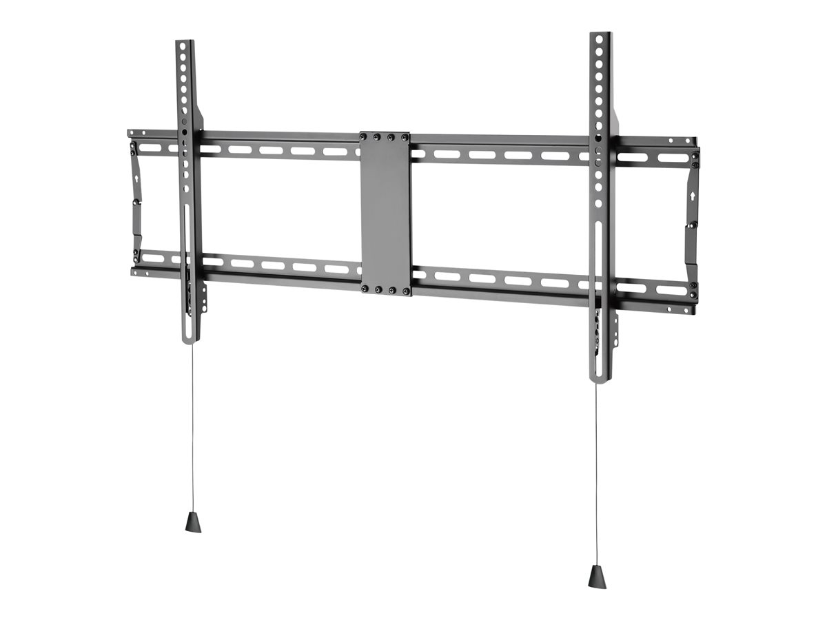 Display wall mount - fits large flat-panel display 47 to 75" with VESA sizes up to 800 x 400 - latches in place - lockable - non-tilting - swl 60 kg - black
