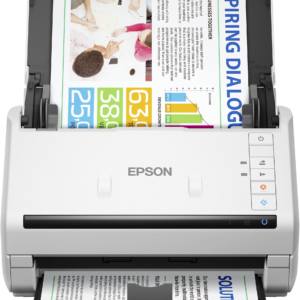 Epson WorkForce DS-530II - Escaneador de documento - Duplex - 215.9 x 6096 mm - 600 ppp x 600 ppp - até 35 ppm (mono) / até 35 ppm (cor) - ADF (50 folhas) - até 4000 varreduras por dia - USB 3.0
