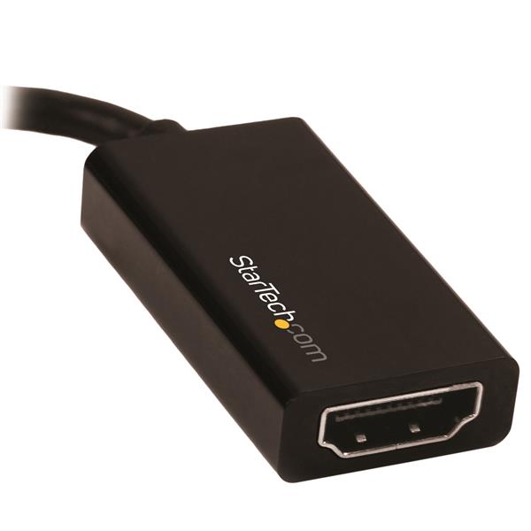 StarTech.com Mini DisplayPort to HDMI Adapter - 4K mDP to HDMI Converter - UHD 4K 60Hz (MDP2HD4K60S) - Conversor de vídeo - DisplayPort - HDMI - Image 3