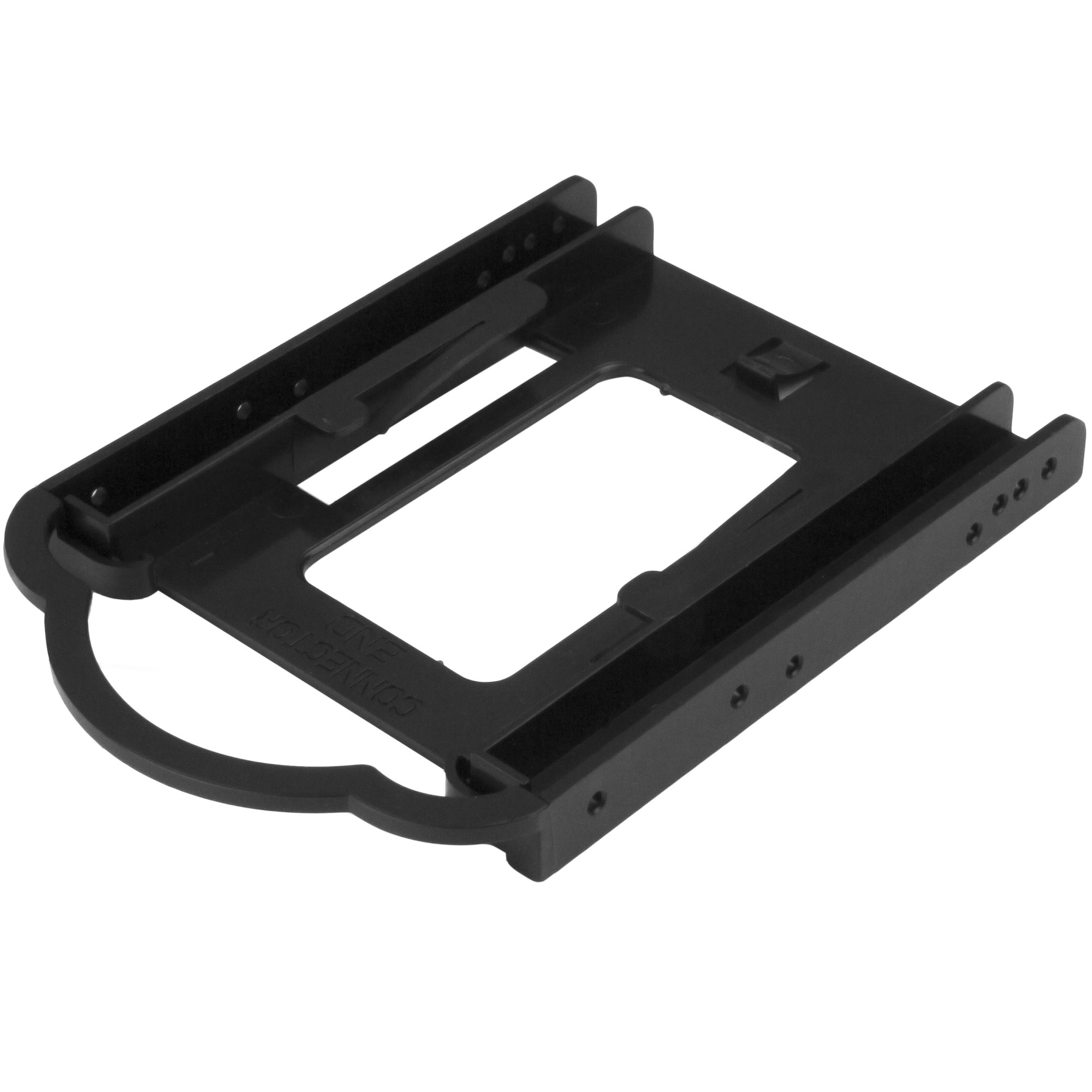 StarTech.com 2.5" HDD / SDD Mounting Bracket for 3.5" Drive Bay - Tool-less Installation - 2.5 Inch SSD HDD Adapter Bracket (BRACKET125PT) - Adaptador do compartimento de armazenamento - 3,5" a 2,5" - preto - para P/N: M2E4SFF8643, PEX4SFF8643, U2M2E