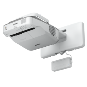 Epson EB-695Wi - 3 projetores LCD - 3500 lumens (branco) - 3500 lumens (cor) - WXGA (1280 x 800) - 16:10 - 720p - LAN - cinza, branco