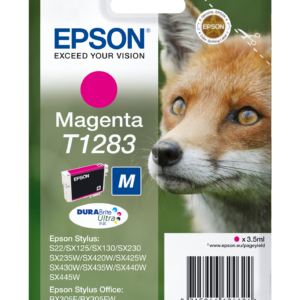 Epson T1283 - Tamanho M - magenta - original - blister com RF/alarme acústico - tinteiro - para Stylus S22, SX230, SX235, SX420, SX430, SX435, SX438, SX440, SX445, Stylus Office BX305