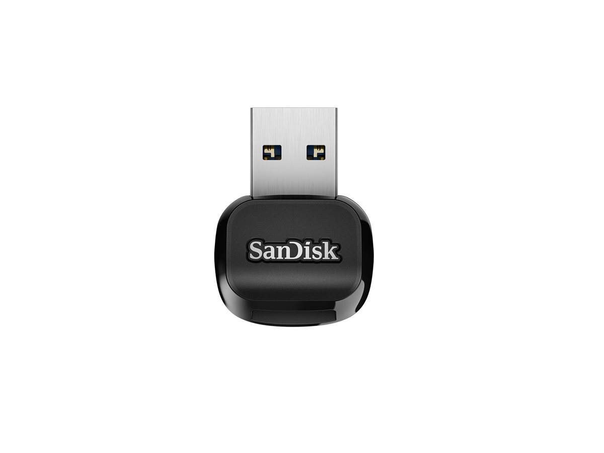 SanDisk QuickFlow - Leitor de cartão (microSD, microSDHC, microSDHC UHS-I, microSDXC, microSDXC UHS-I) - USB 3.2 Gen 1