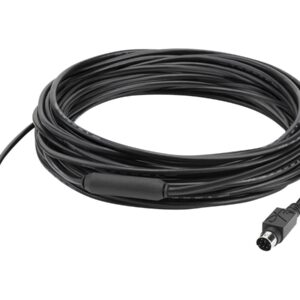 Logitech GROUP - Cabo de extensão de câmara - PS/2 macho para PS/2 macho - 10 m