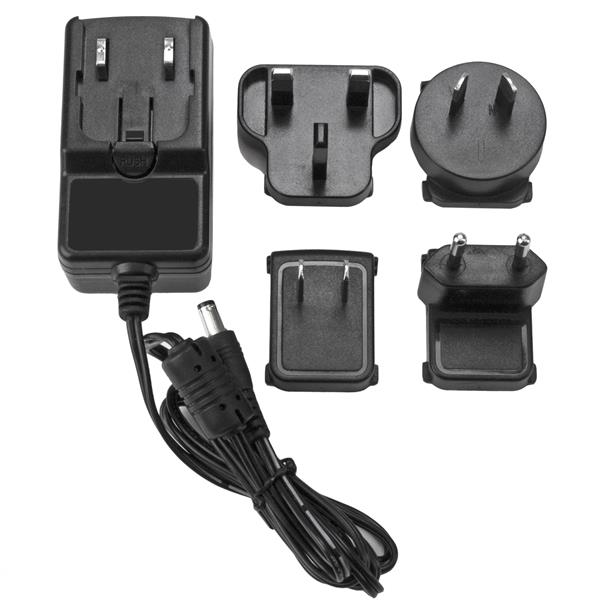 StarTech.com DC Power Adapter - 12V, 2A - Universal Replacement Power Adapter (NA, EU, UK, AU) (SVA12M2NEUA) - Adaptador de alimentação - AC 100-240 V - para P/N: RKPNLLT, S351BMU33ET, S351BMU33ETG, SV431DL2DU3A, SV431DPDDUA2, SV431DPUA2